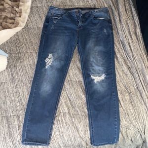 Distressed Jeans